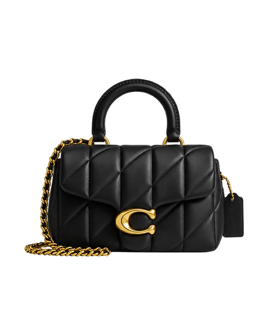 Coach Tabby Top Handle Bag With Quilting