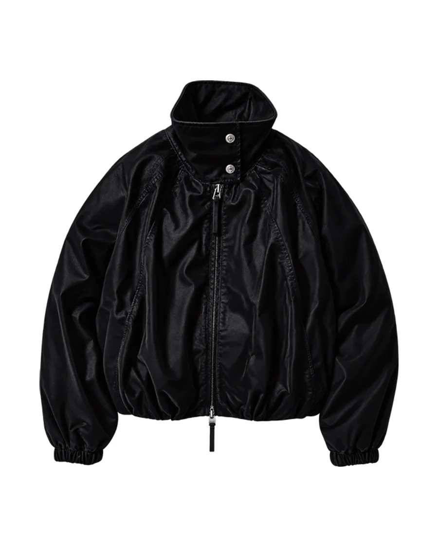 Free People We The Free Chelsea Vegan Suede Funnel-Neck Jacket
