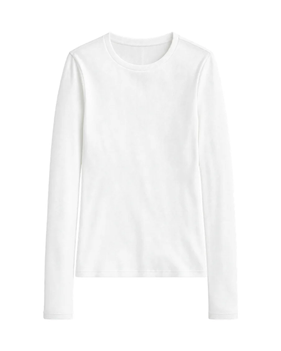 J.Crew Perfect rib long-sleeve T-shirt