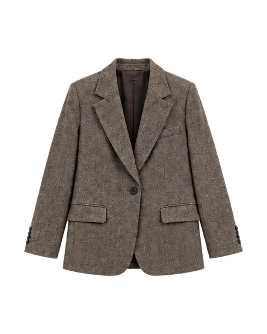 Quince Italian Wool Oversized Blazer