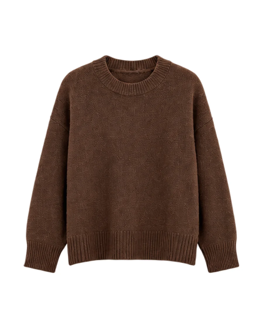 Quince Mongolian Cashmere Oversized Crewneck Sweater