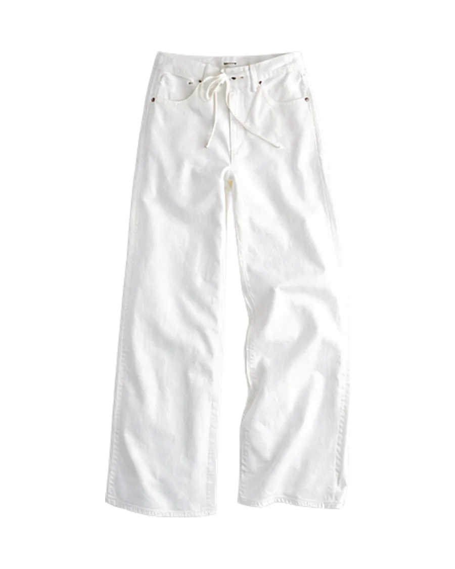Madewell The Ultimate Wide-Leg Jean in Tile White