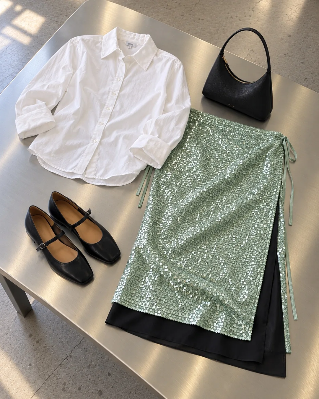 Poplin & Sequins · The pieces