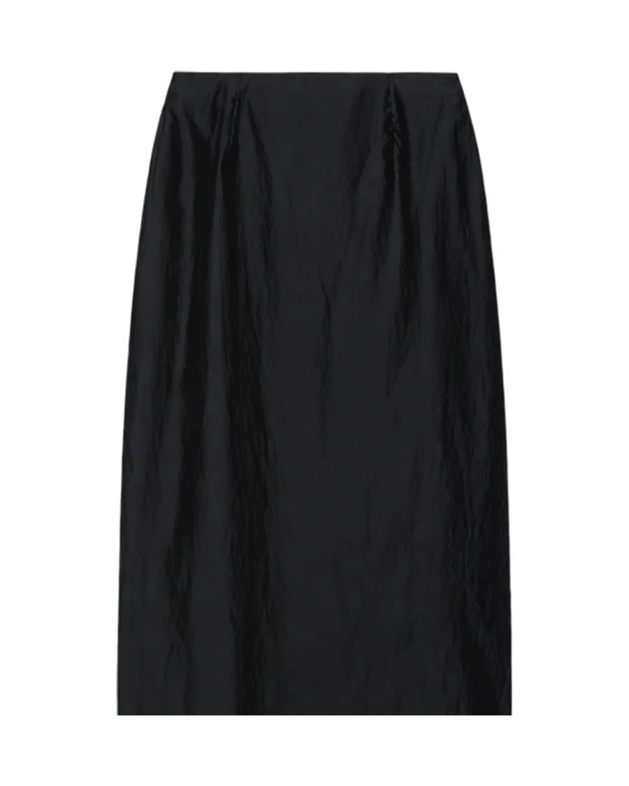 The Frankie Shop Lenore Semi-Sheer Midi Skirt