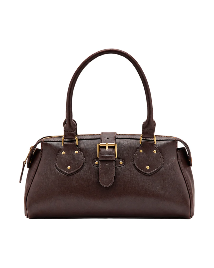 MANGO Large bowling bag buckle