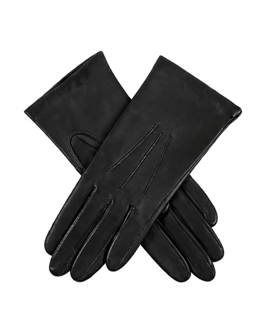 Dents Isabelle Women's Three-Point Cashmere-Lined Leather Gloves
