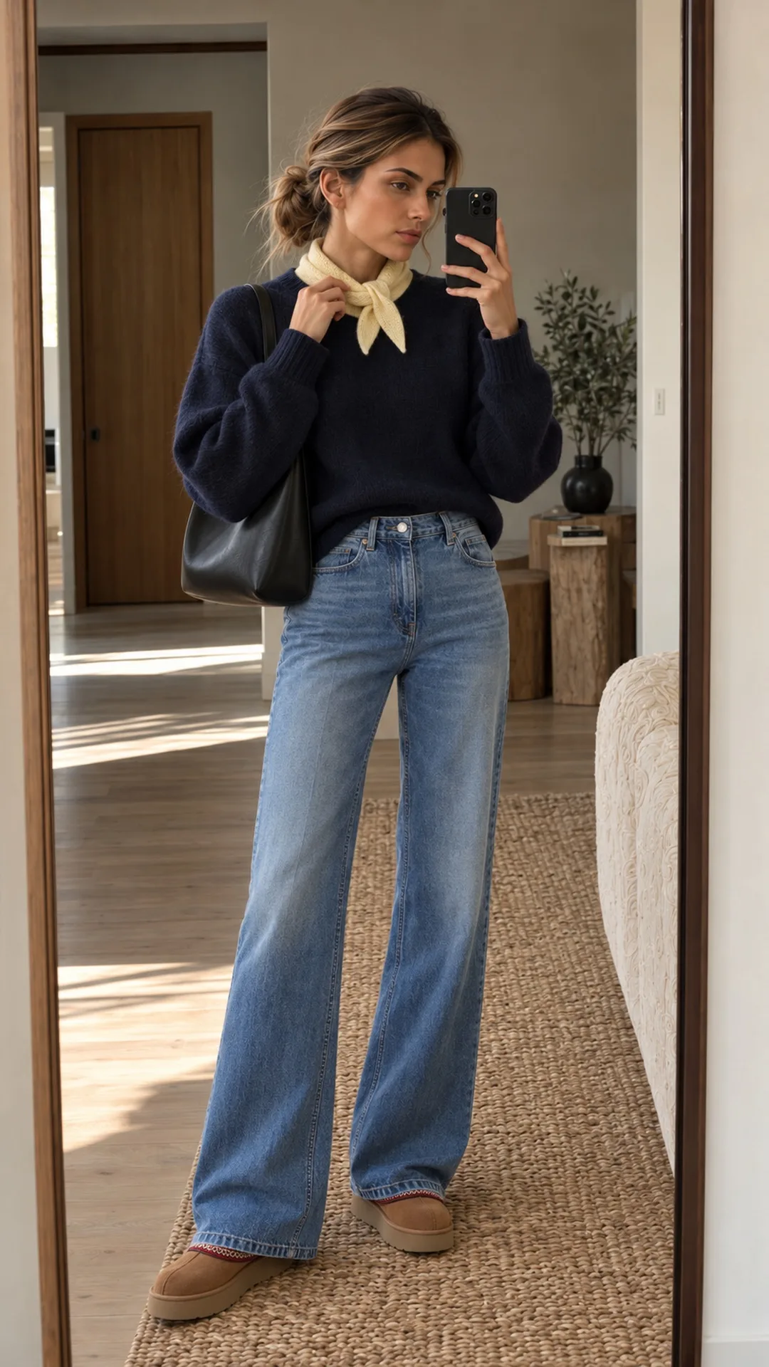 Navy + Yellow · Jennifer Lawrence's Best Styling Trick Is Hiding in Plain Sight