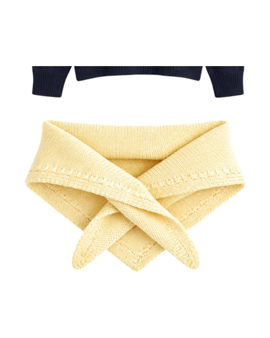 COS Merino Wool Triangle Scarf