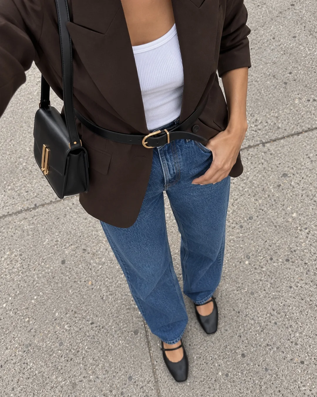 The Waist Reset · From above