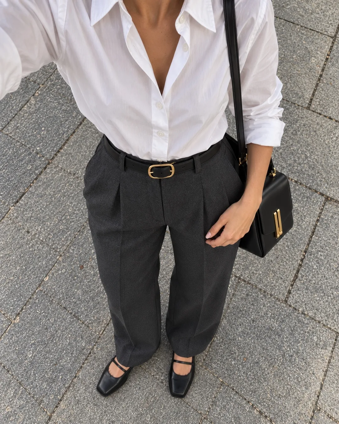 The Shirt Shift · From above