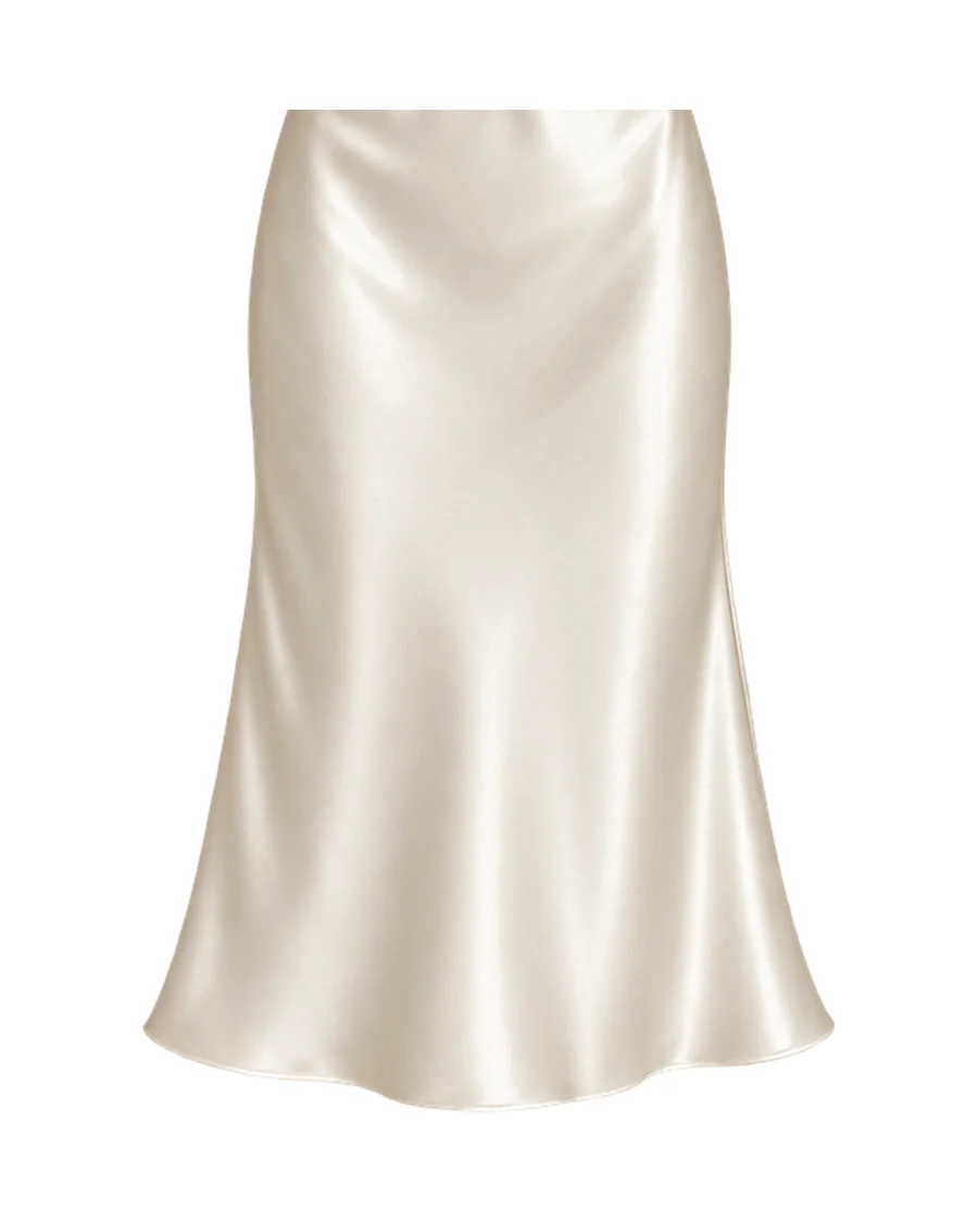 QUINCE 100% Washable Silk Skirt
