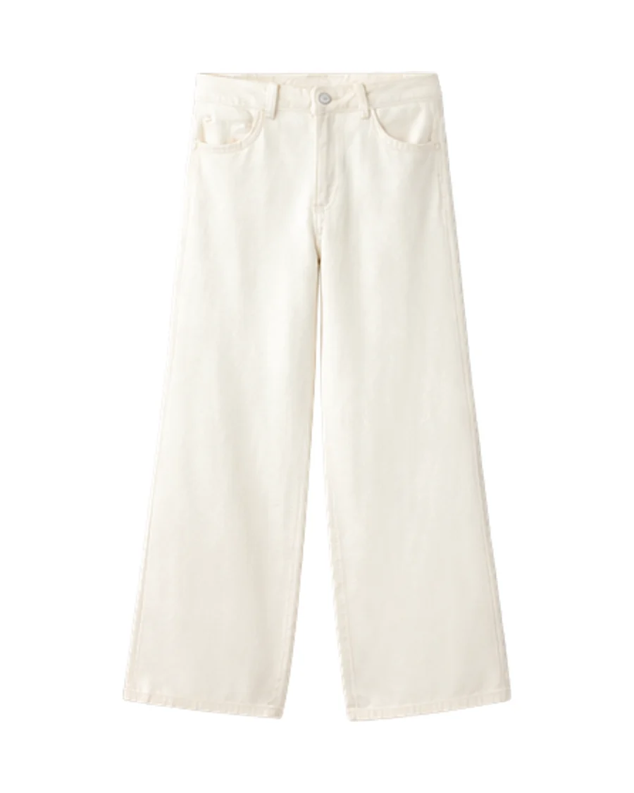 Mango Danila high-waisted wide leg jeans