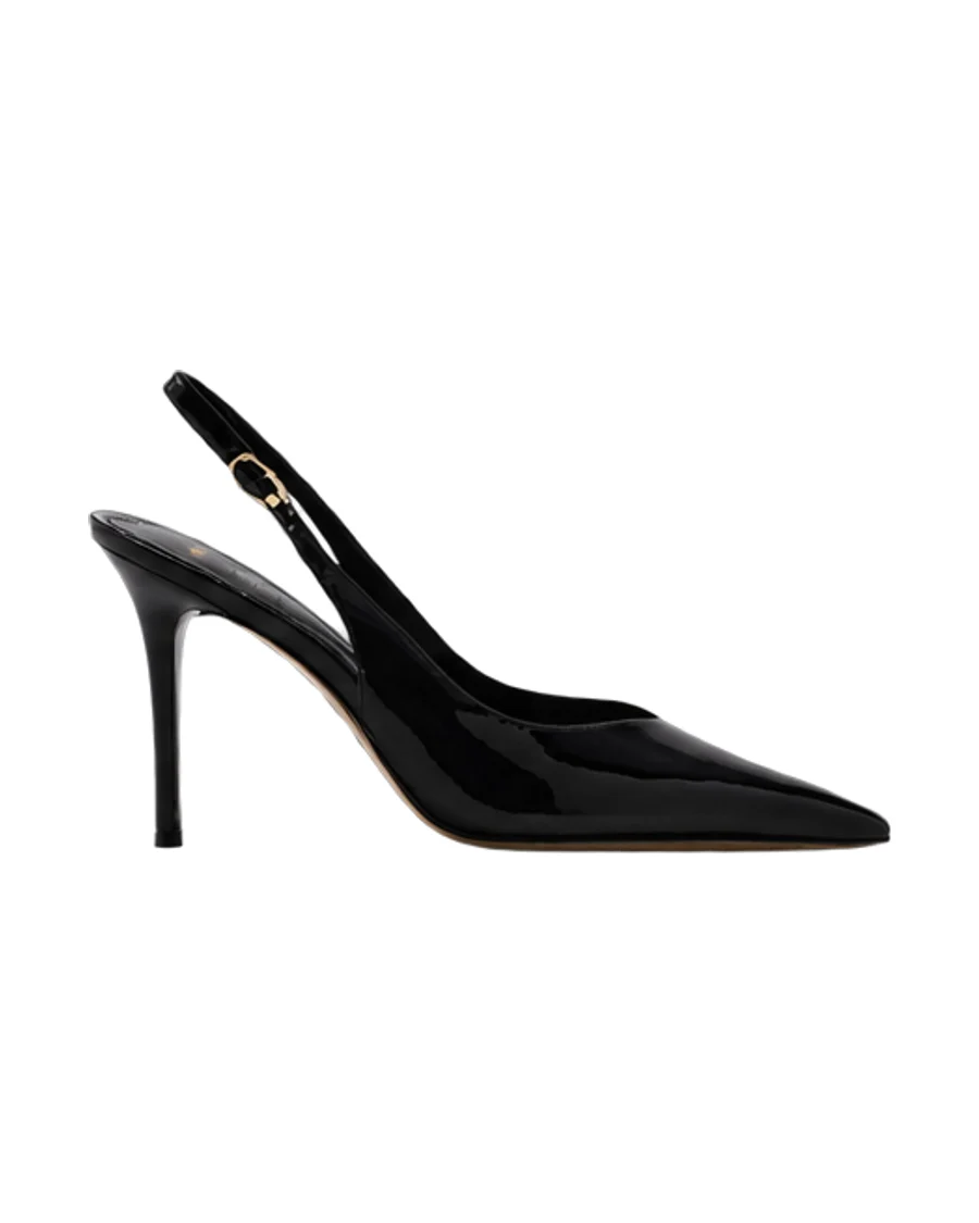 Mango Patent heeled shoes
